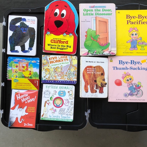 Other - FINAL MARKDOWNLot of 9 Preschool Books,sticker mat